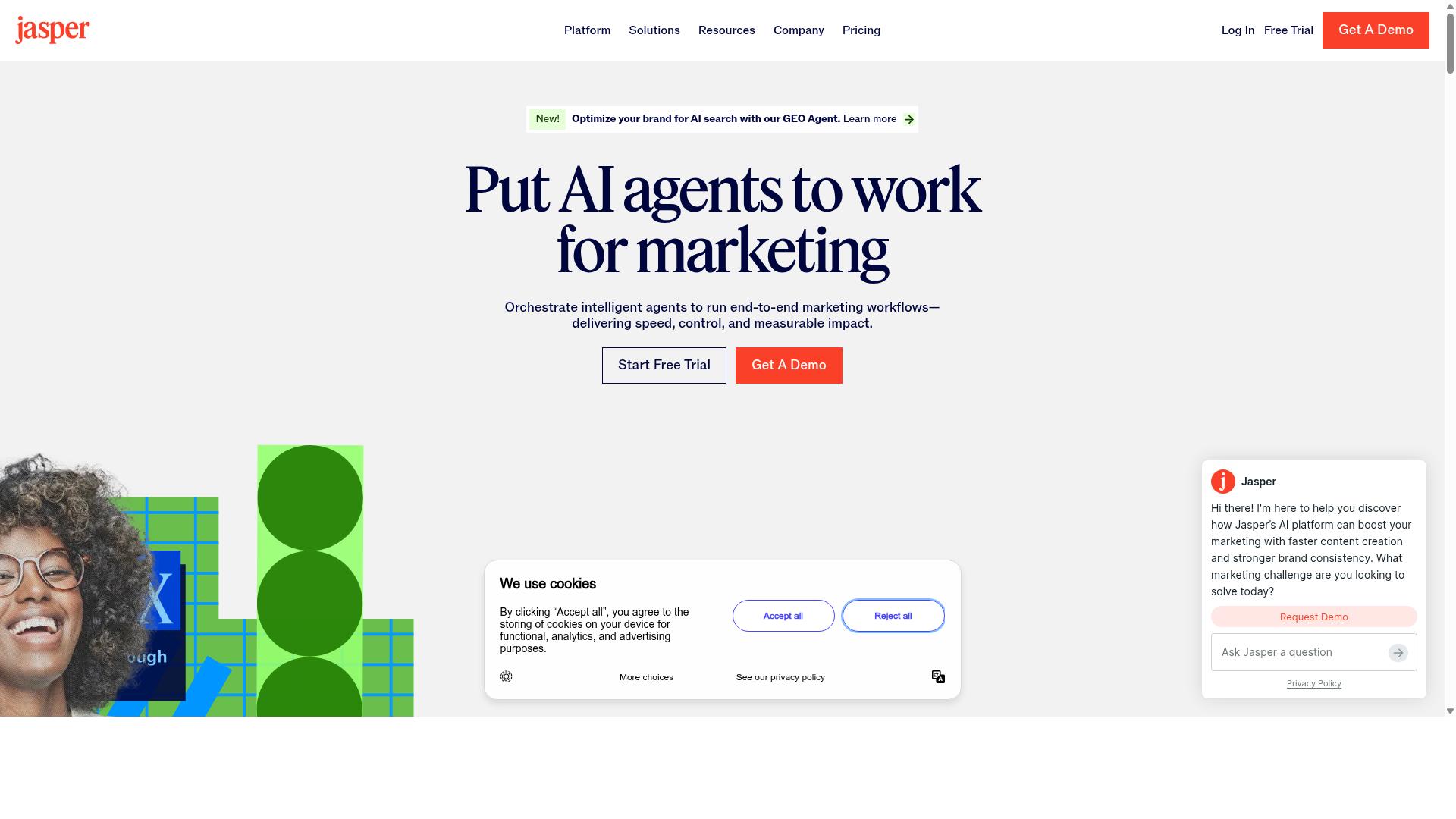 Jasper website